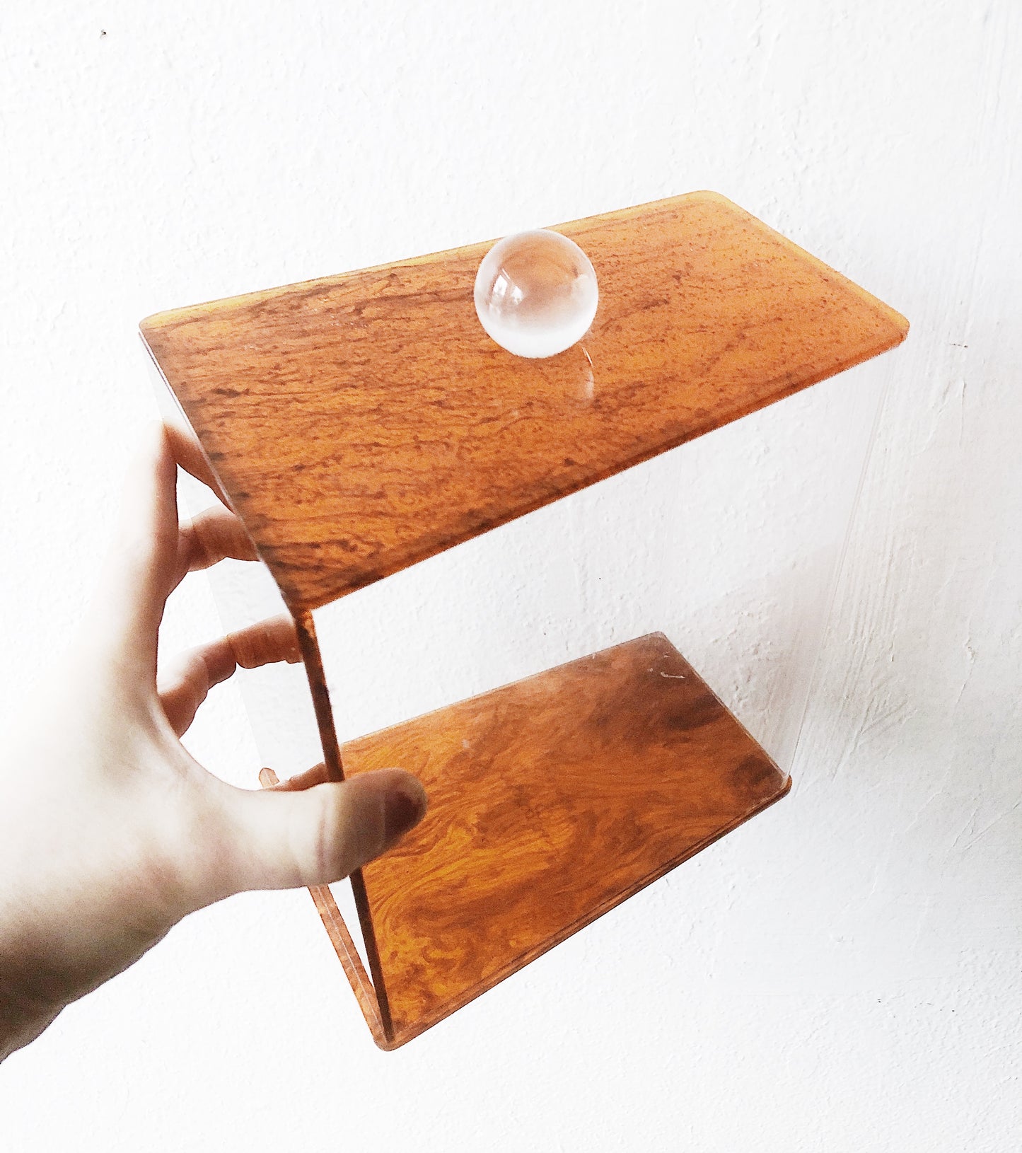 Vintage Mod Lucite Canister