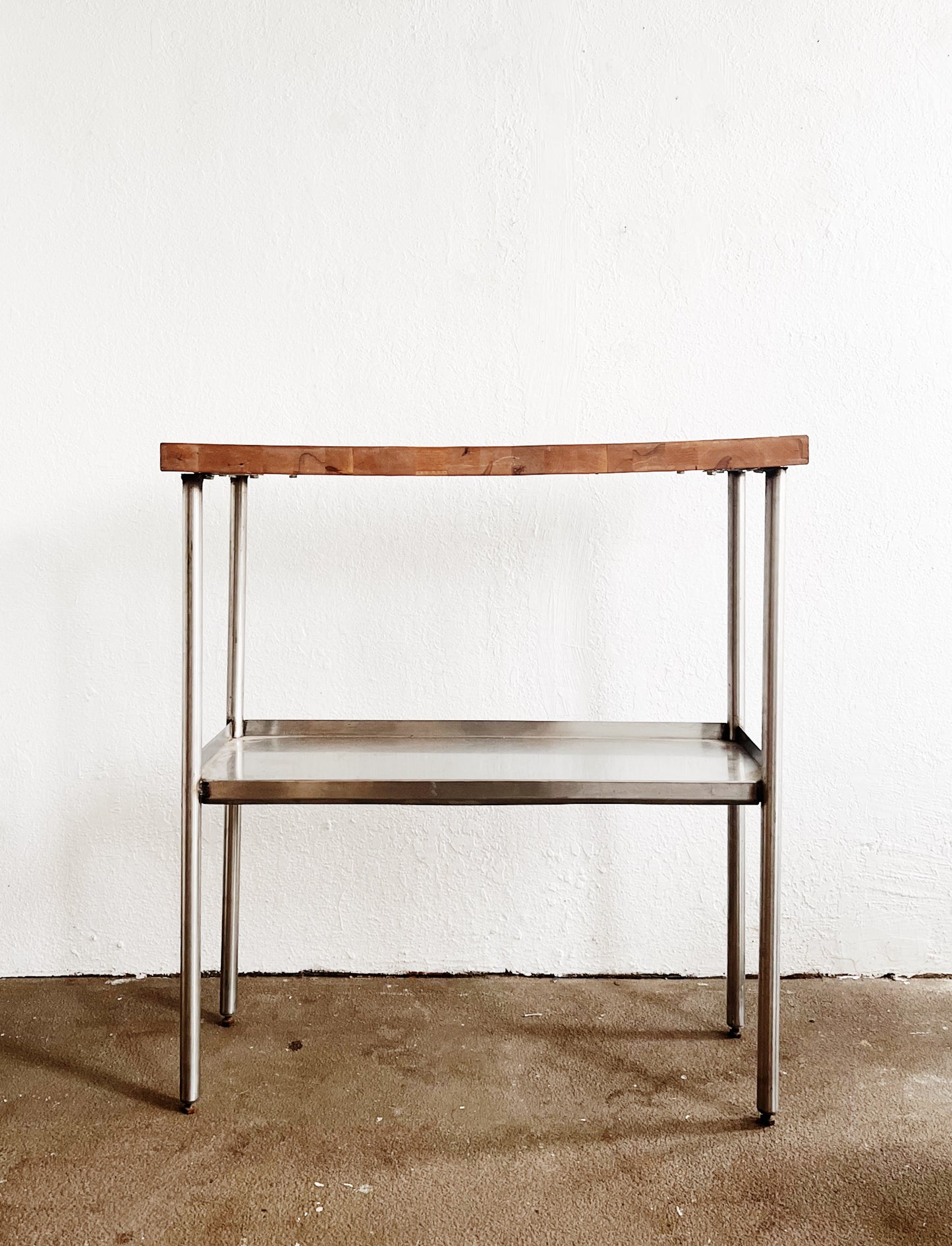 Skinny Butcher Block Work Table