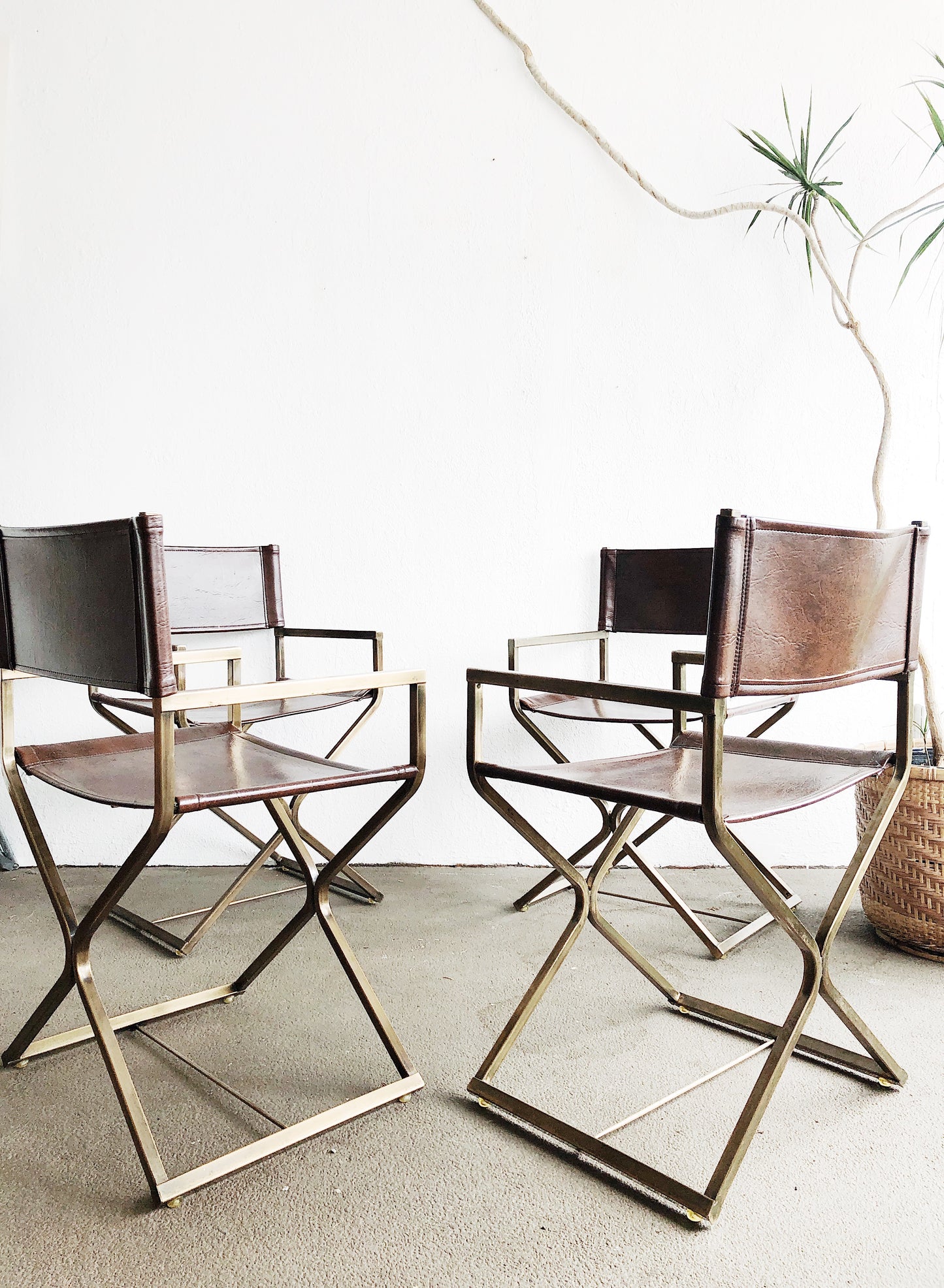 Vintage Daystrom Of California Directors Chair Pair