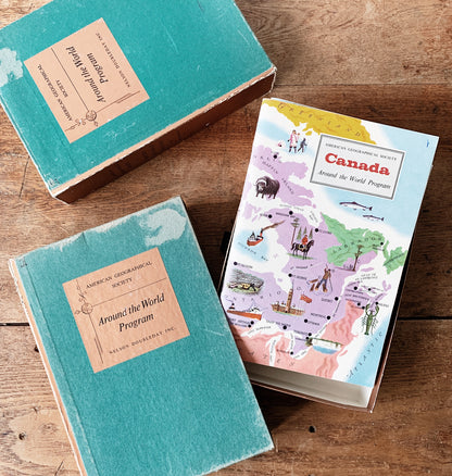 Vintage American Geographical Society Set