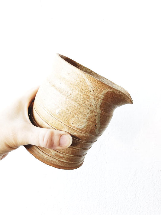 Vintage Handmade Pitcher