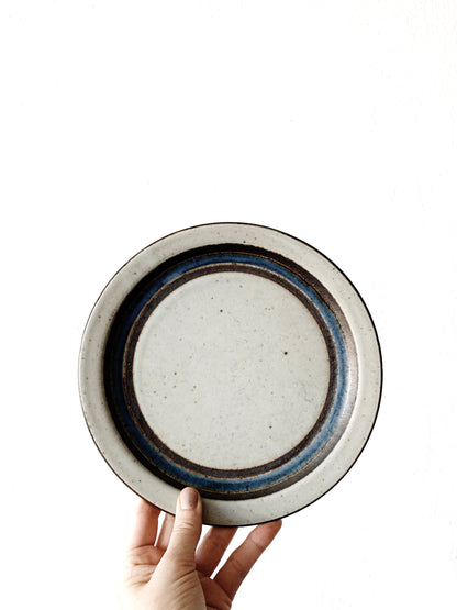 Vintage Otigiri Horizon Stoneware Mug and Saucer Set Japan