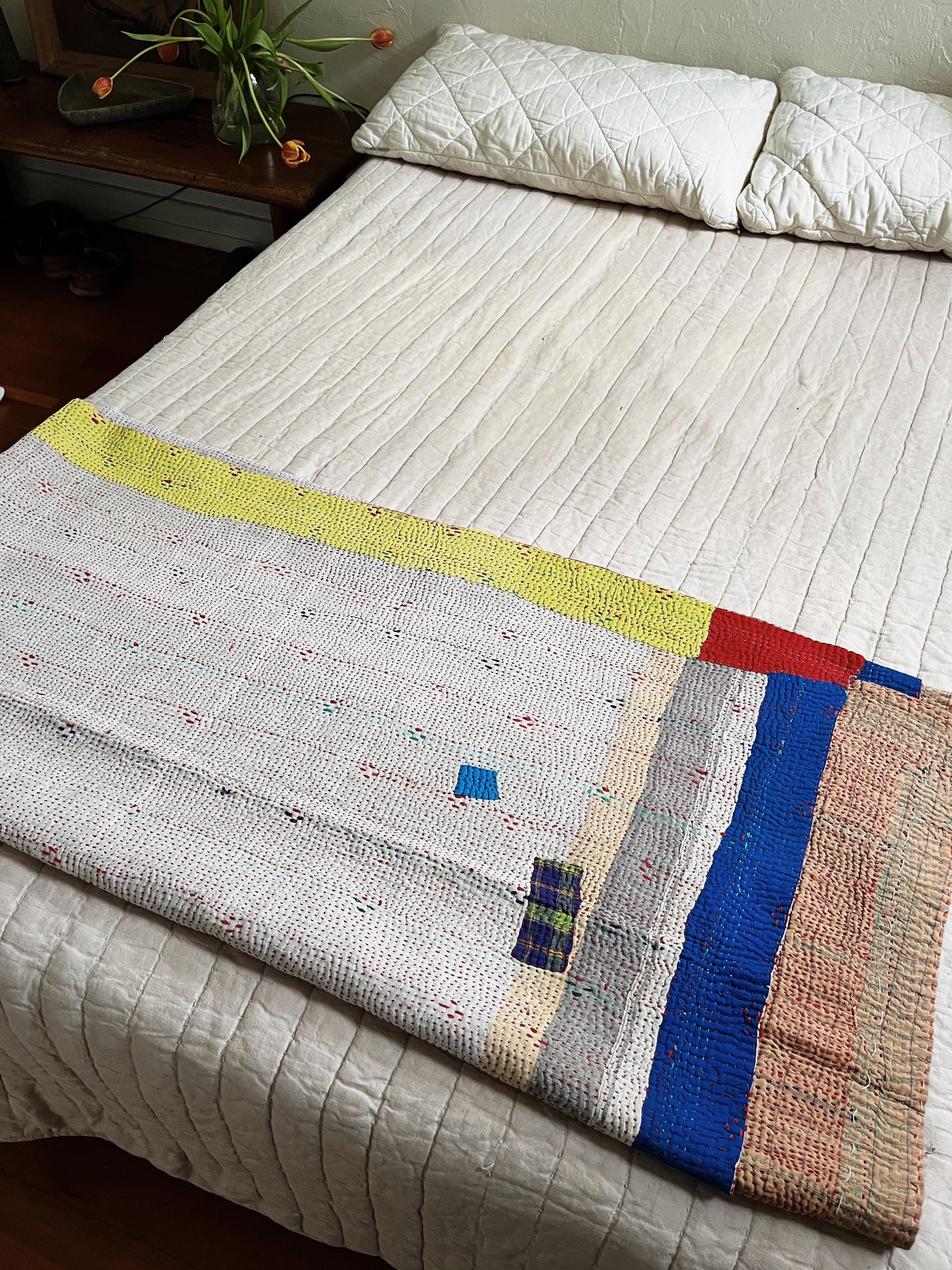 Vintage Kantha Quilt