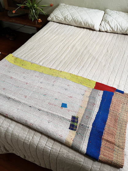 Vintage Kantha Quilt