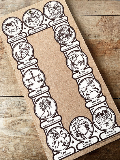 1970’s Astrology Corkboard