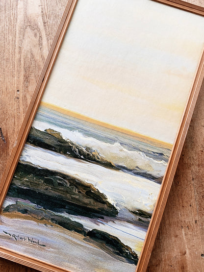 Mid Century Robert Wood Pressed Litho