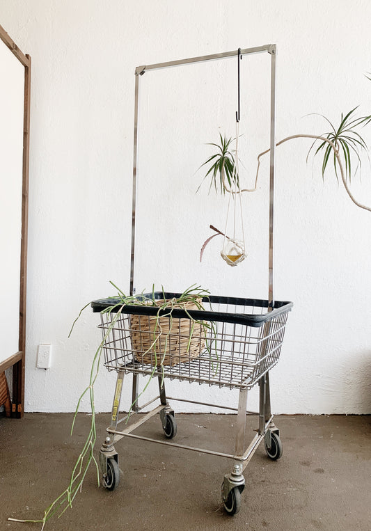 Vintage Laundromat Cart
