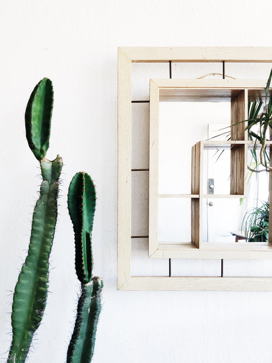 Vintage 1960s Mirror Shelf