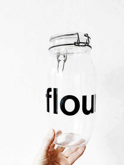 Vintage Flour Canister
