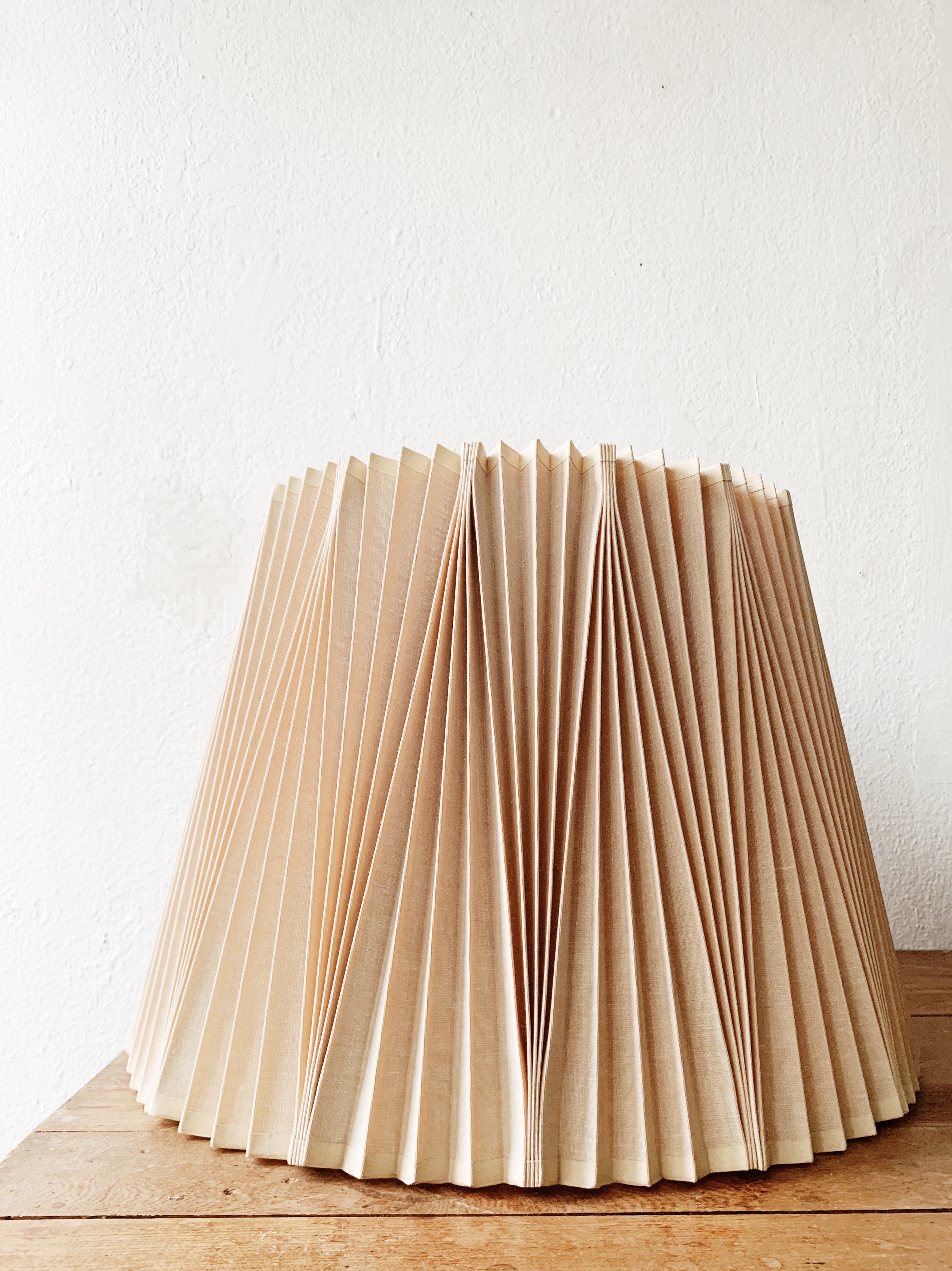 Large Vintage Stiffel Empire Style Pleated Shade