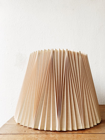 Large Vintage Stiffel Empire Style Pleated Shade / Pendant