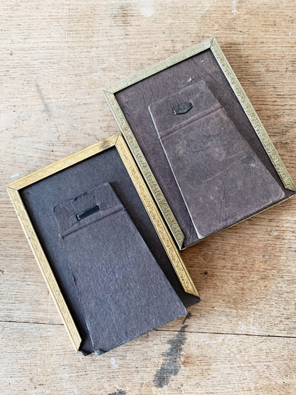 Vintage Mini Frame Pair