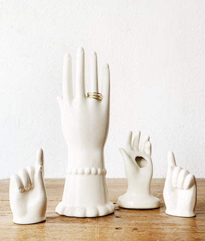 Vintage Ceramic Hand