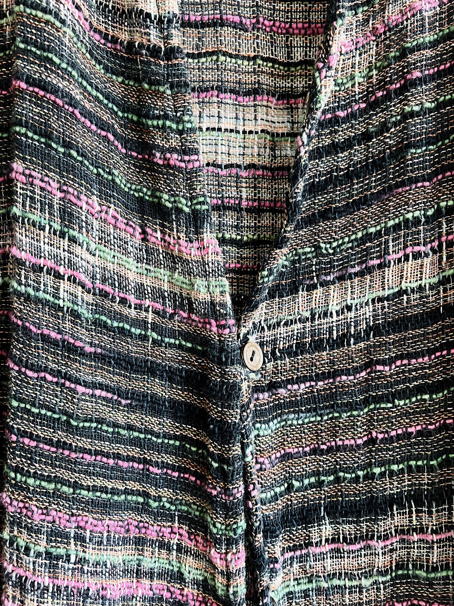 Yasuko Kurisaka Handmade Woven Jacket