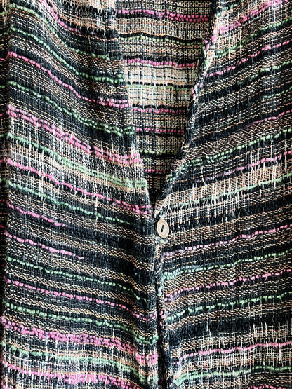Yasuko Kurisaka Handmade Woven Jacket