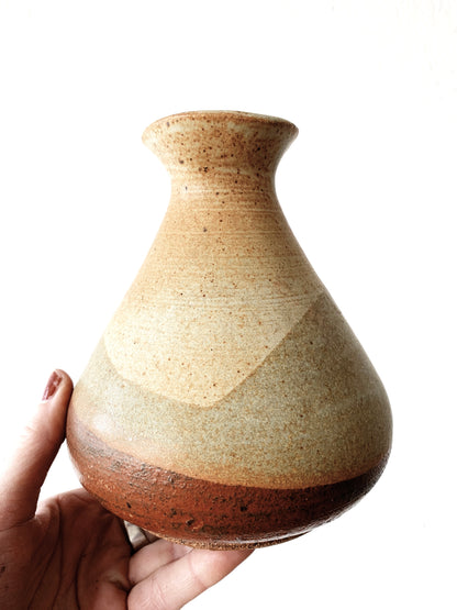 RESERVED Vintage Studio Pottery Vase 1974