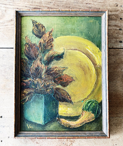 Vintage Framed Still Life Painting