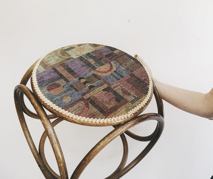 Vintage Thonet Bentwood Ottoman