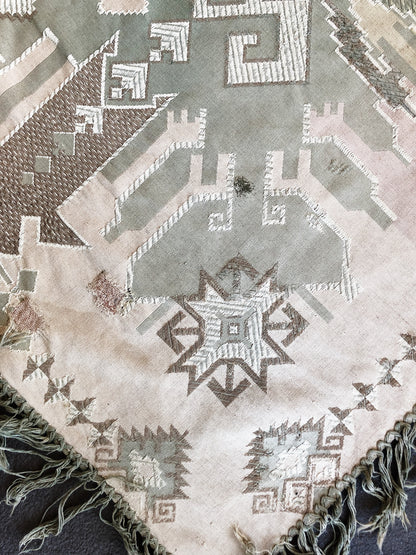 Stunning Cotton Woven Tapestry / Rug