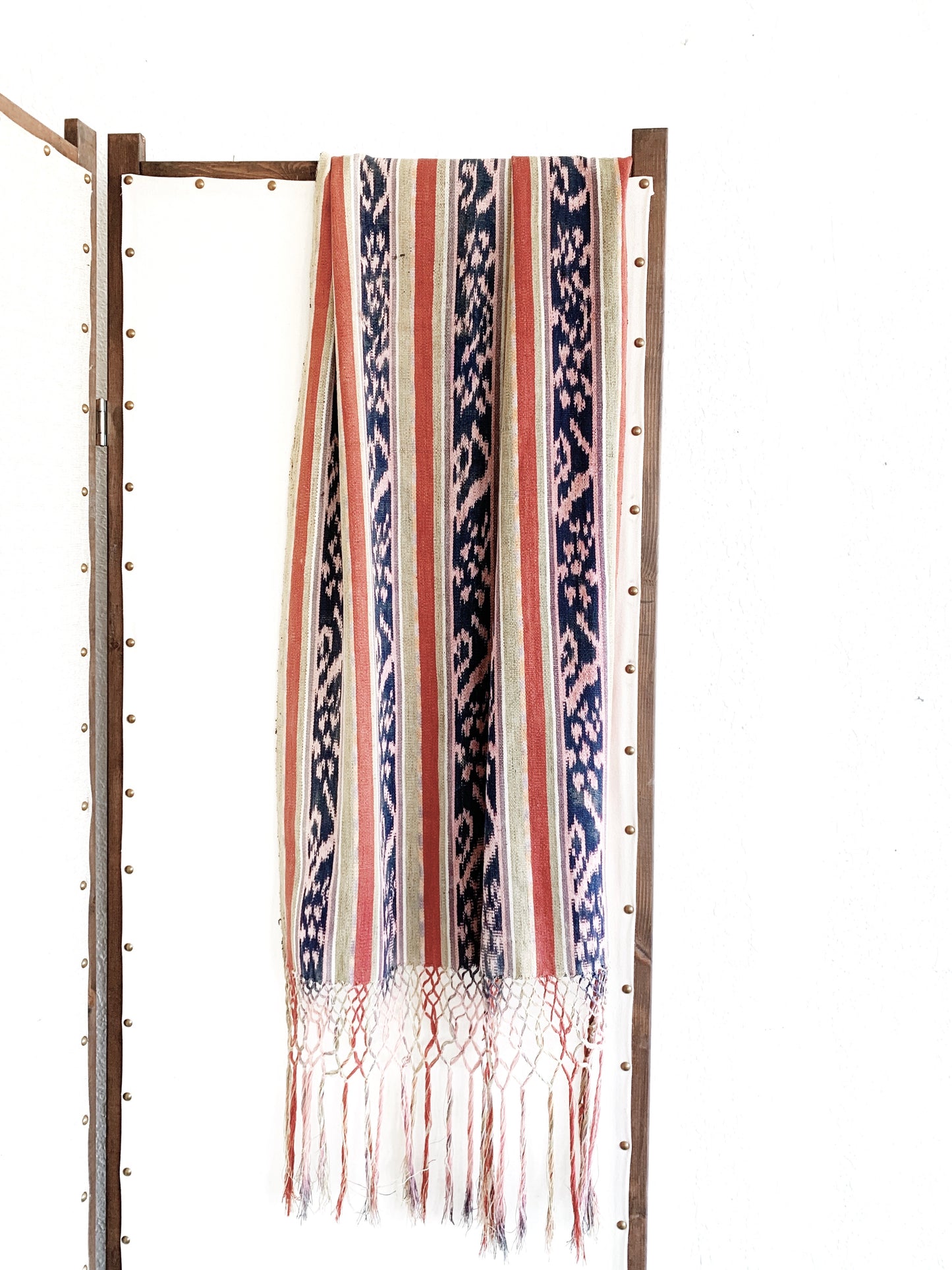 Vintage Woven Ikat Runner
