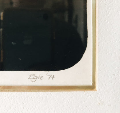 Original Vintage Screenprint