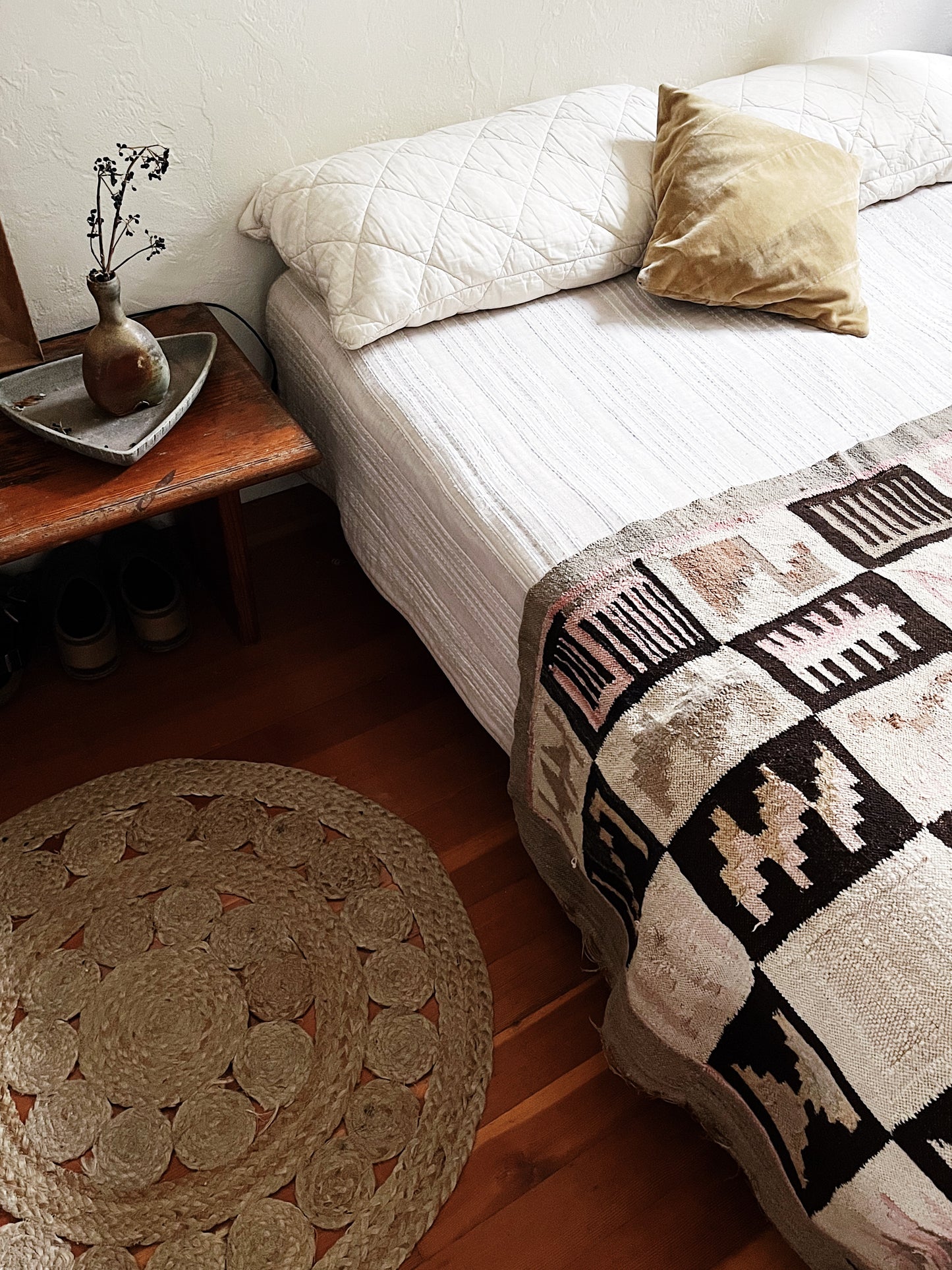 Stunning Handwoven Wool Textile