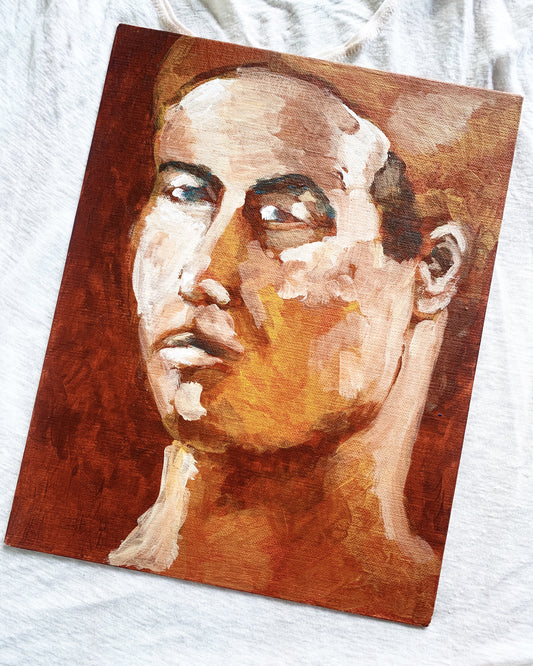 Vintage Portrait Painting