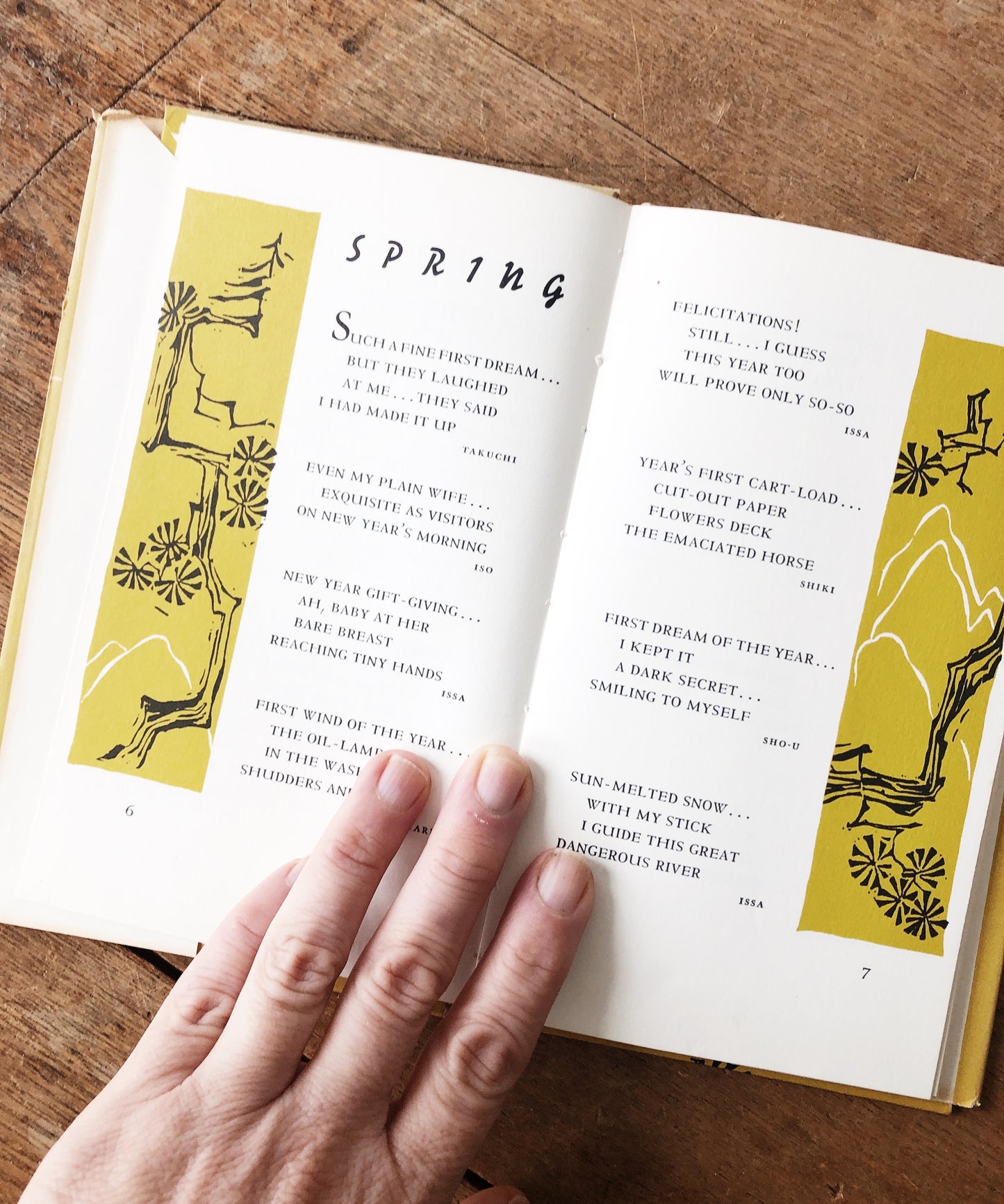 Mid Century Japanese Poetry Book