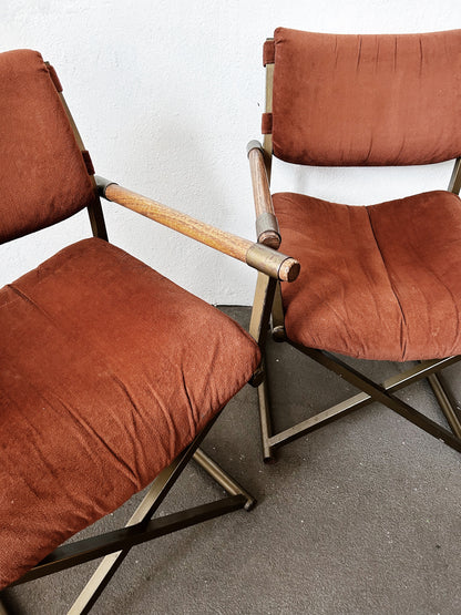 Mid Century Milo Baughman for Cal Style Directors Chair