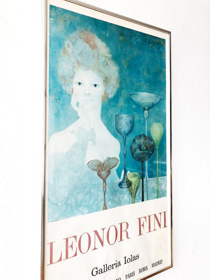 Vintage Lenor Fini Art Gallery Poster