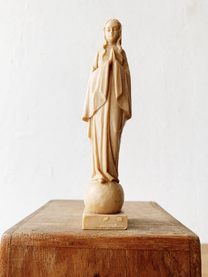Vintage Wood Display Box with or without Statue