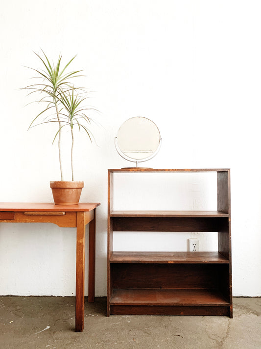 Vintage Wood Bookshelf