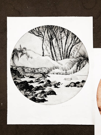 Large Scale Original Etching