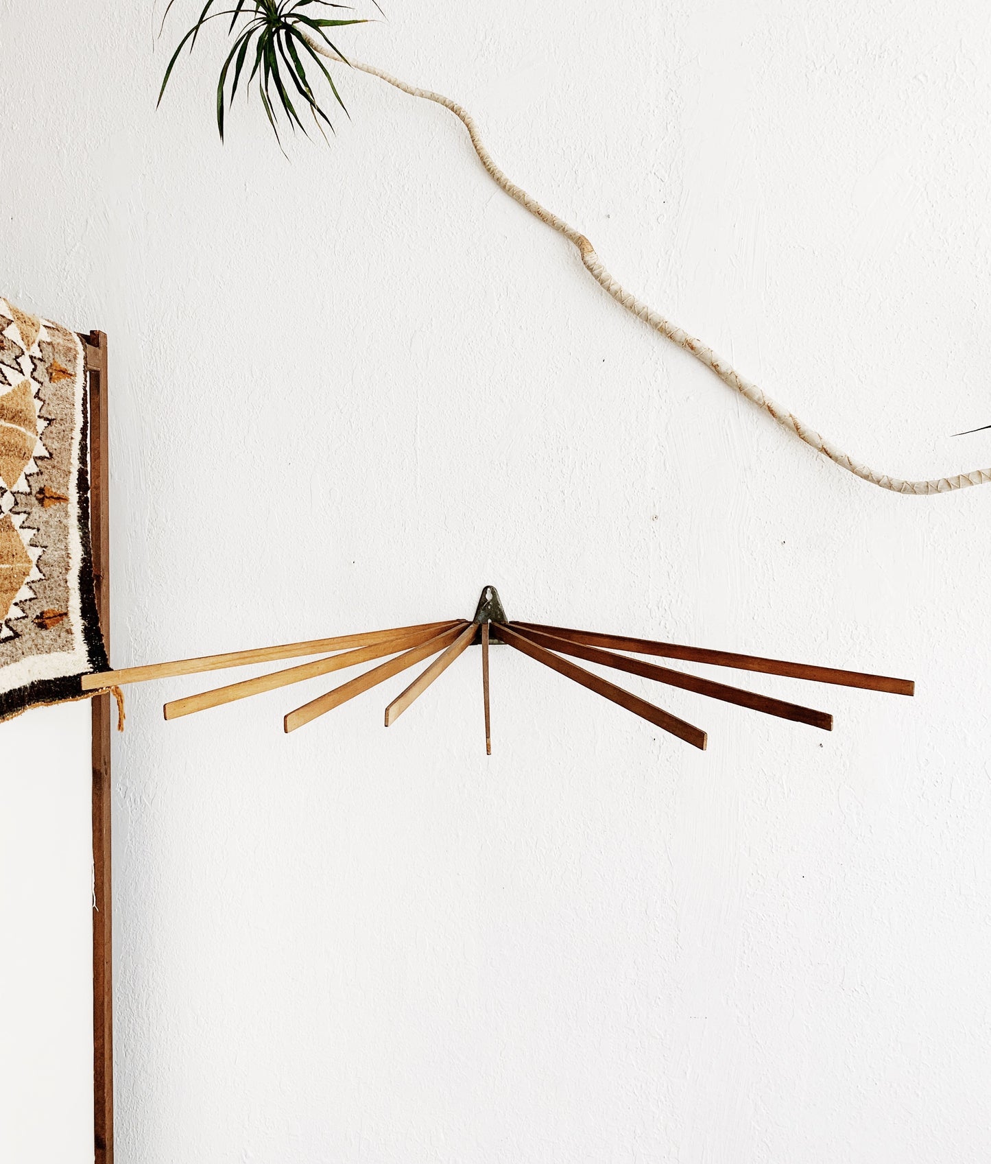 Antique Wall Mount Drying Rack