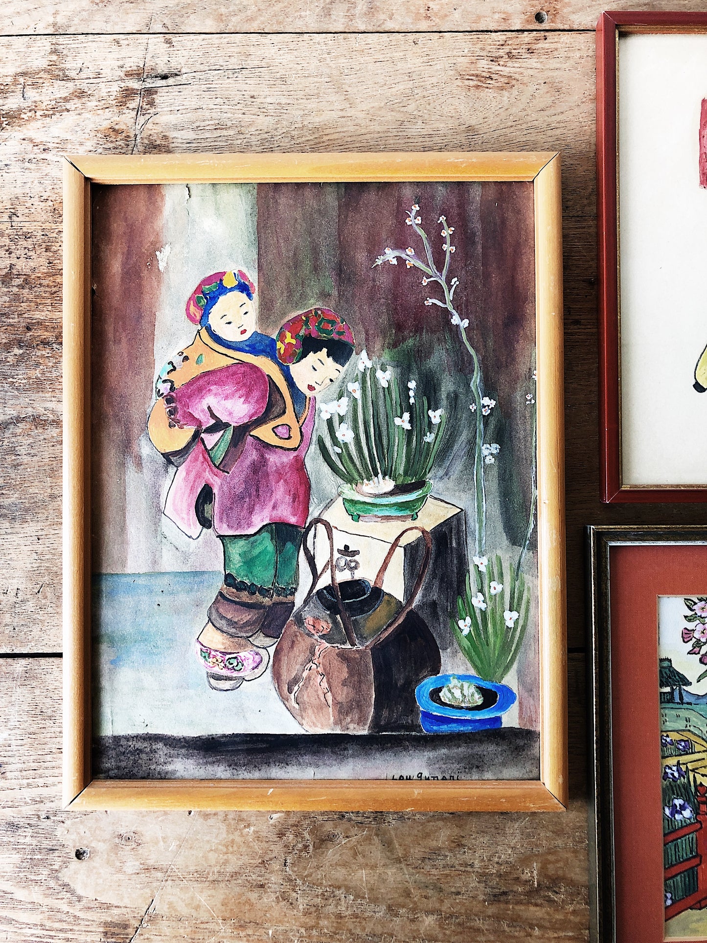 Original Vintage Japanese Painting