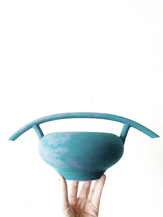 Vintage Handmade Art Pottery Vessel