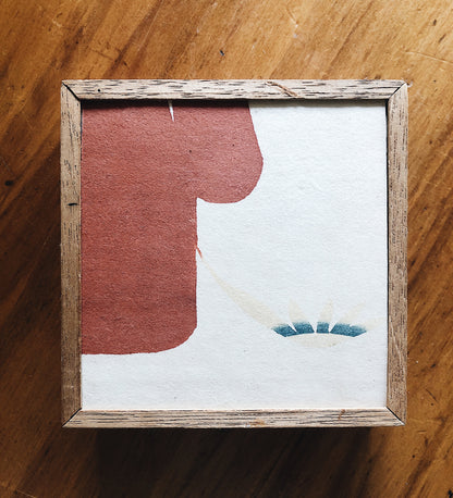 Vintage Japanese Paper Collage