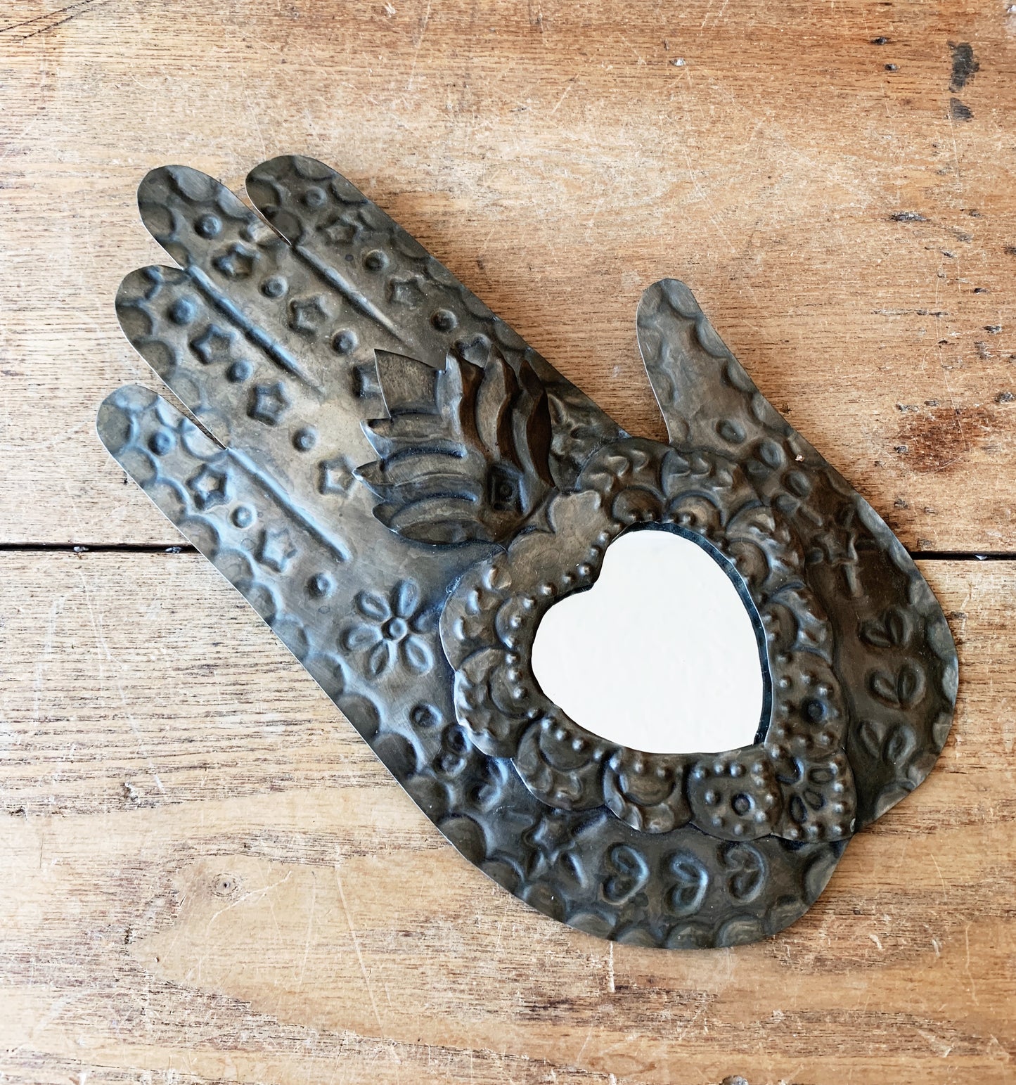 Pressed Tin Milagro Hanging