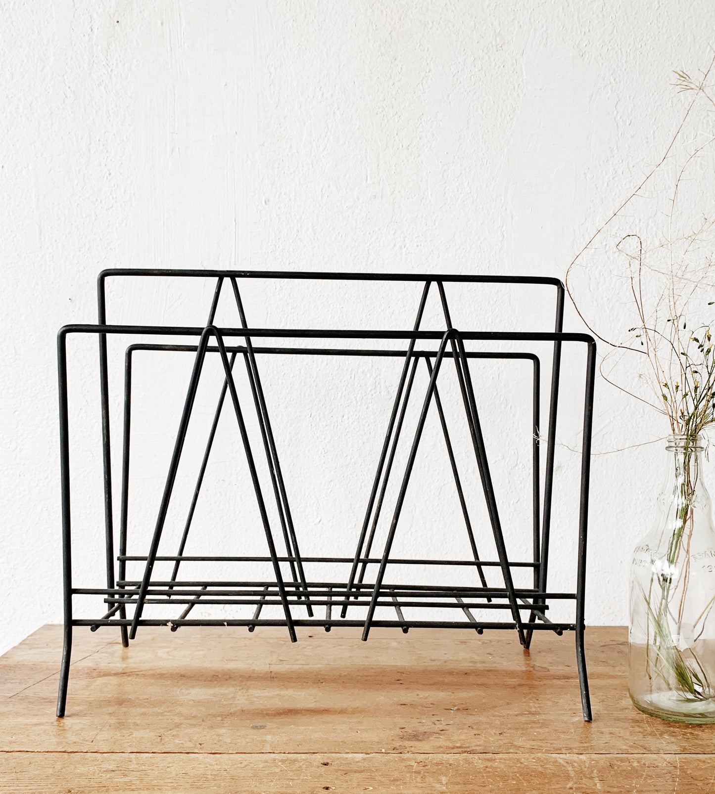 Mid Century Metal Rack
