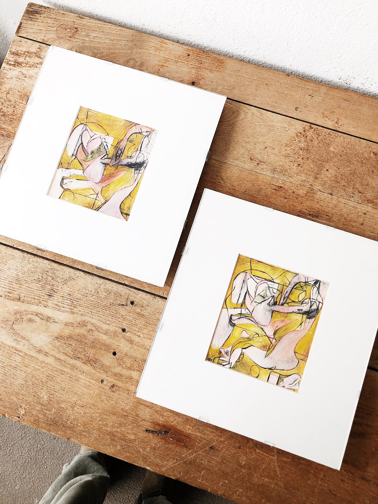 Original Watercolor Abstract Painting