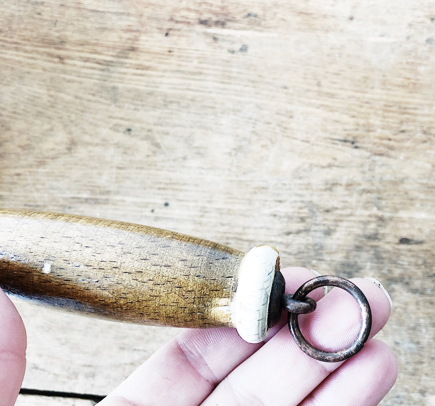 Vintage Descoware Enamel Cast Iron Sauce Pot