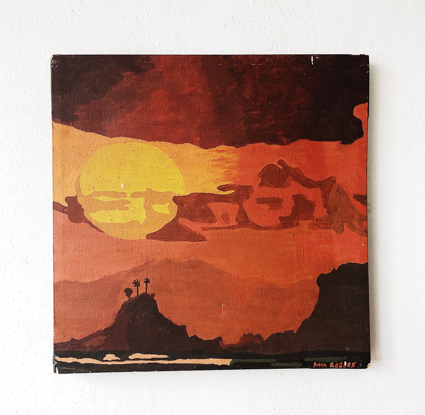 Vintage Original Jim Rogers Painting