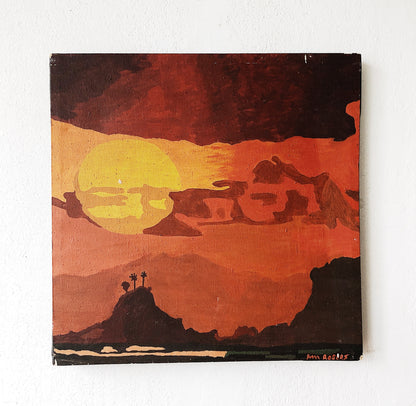 Vintage Original Jim Rogers Painting