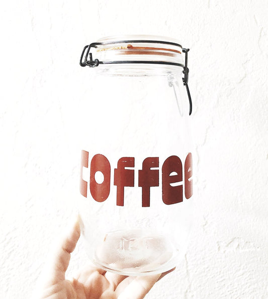 Vintage Coffee Jar