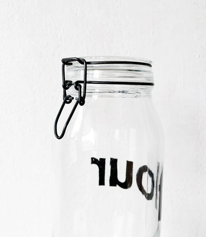 Vintage Flour Canister