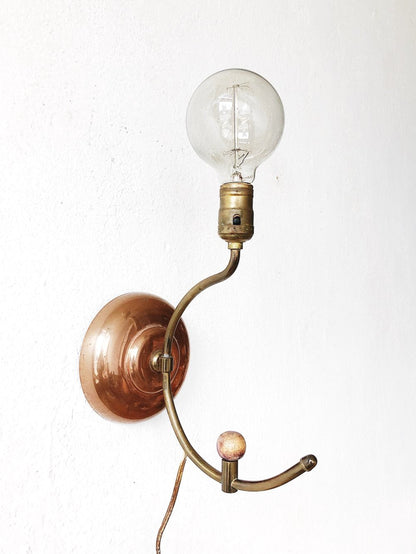 Vintage Copper Sconce