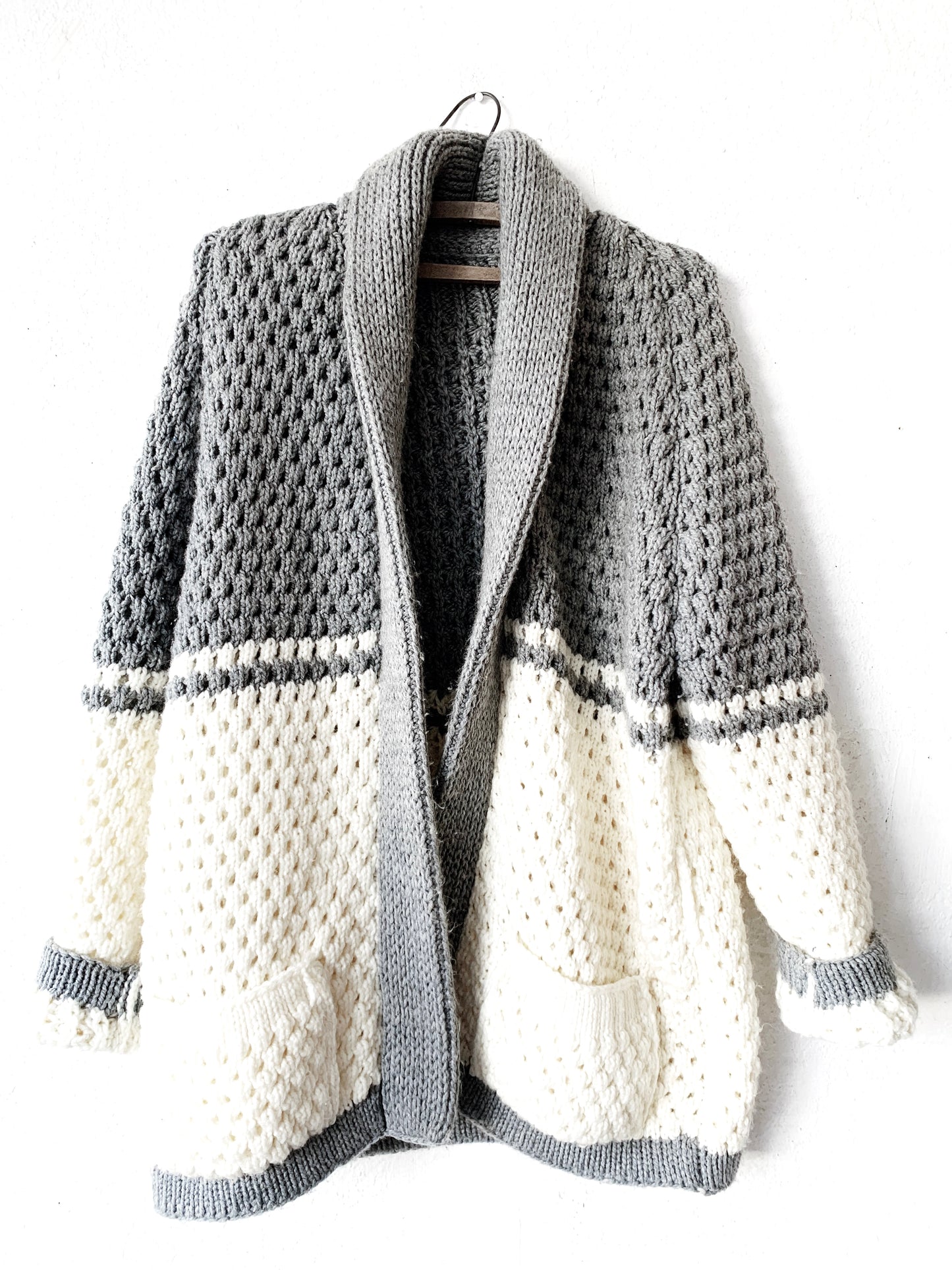 Vintage Crocheted Cardigan