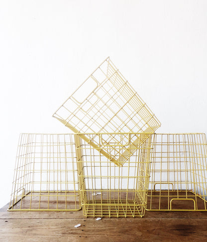 Vintage Locker Basket