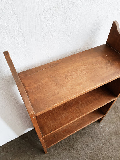 Primitive Open back Wood Shelf