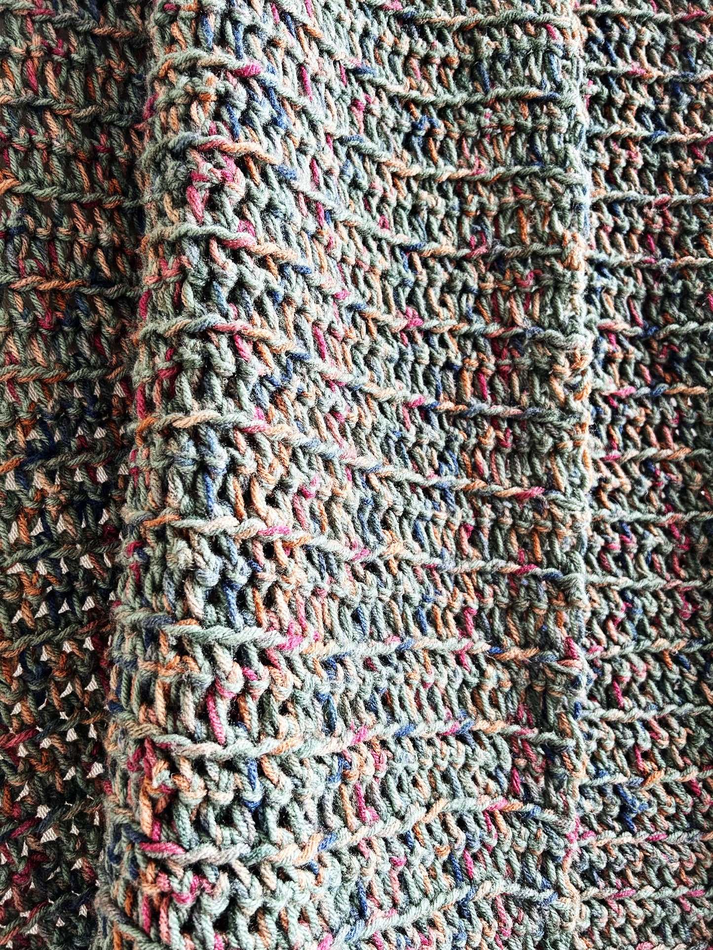 Hand Knit Afghan